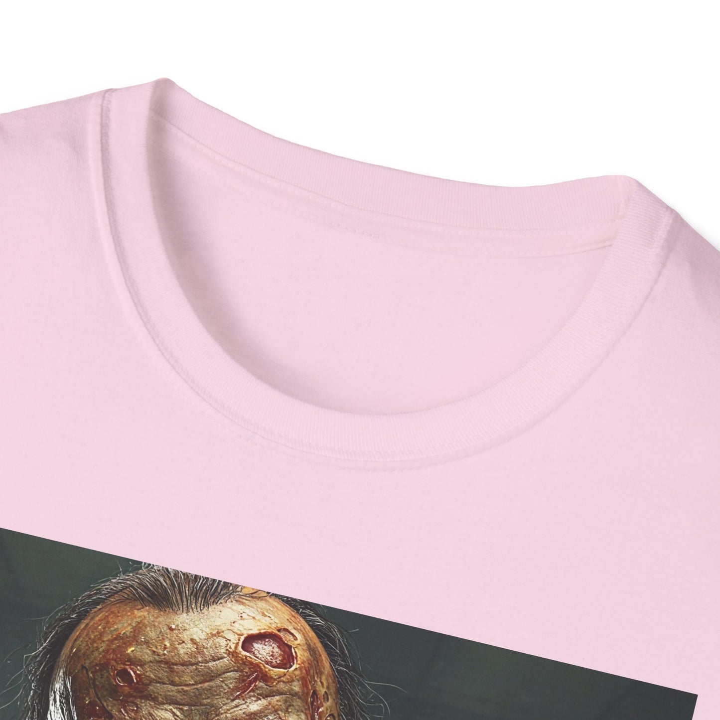 Zombie Businessman Unisex Softstyle T-Shirt | Spooky Halloween Apparel