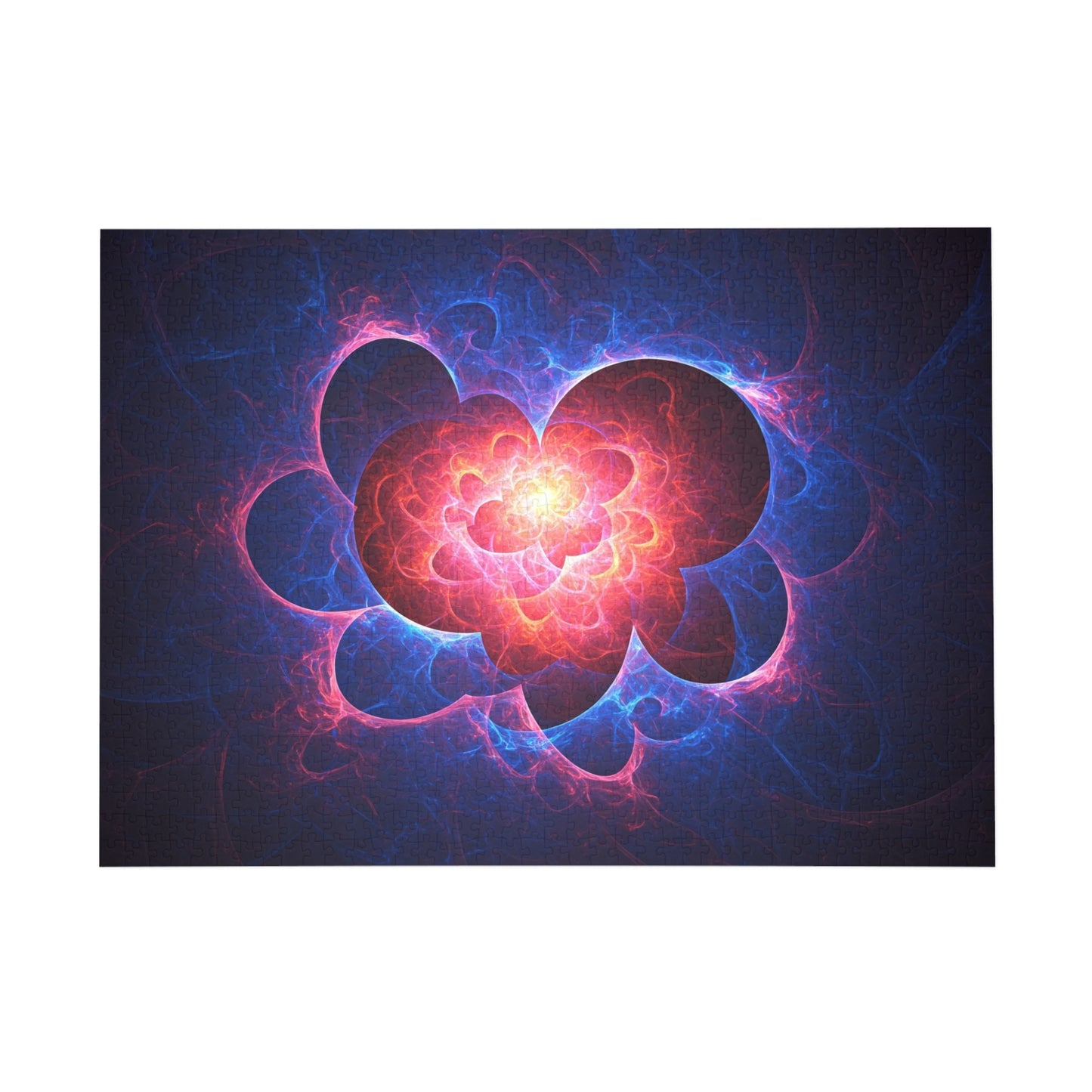 Vibrant Heart-Themed Puzzle (96, 252, 500, 1000-Piece) - Perfect Gift for Puzzle Lovers