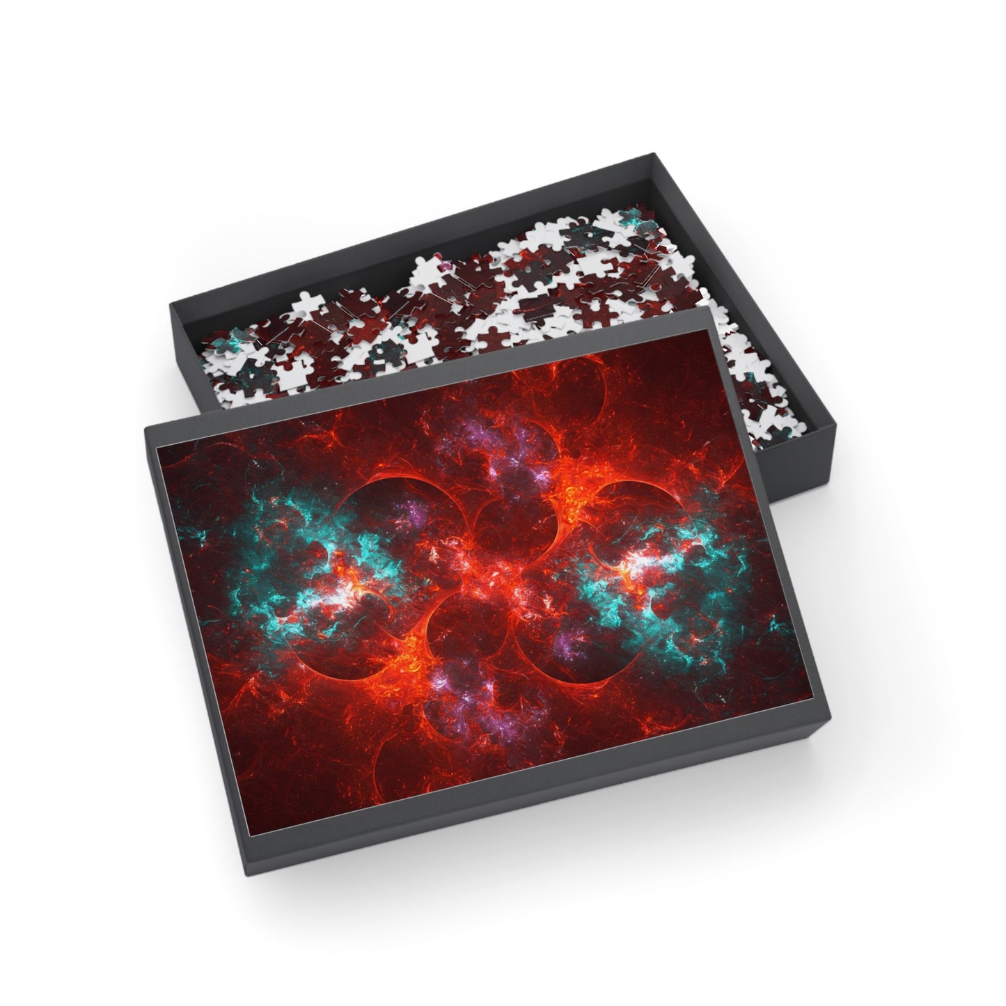 Cosmic Color Fractal Puzzle - 96, 252, 500, 1000 Pieces