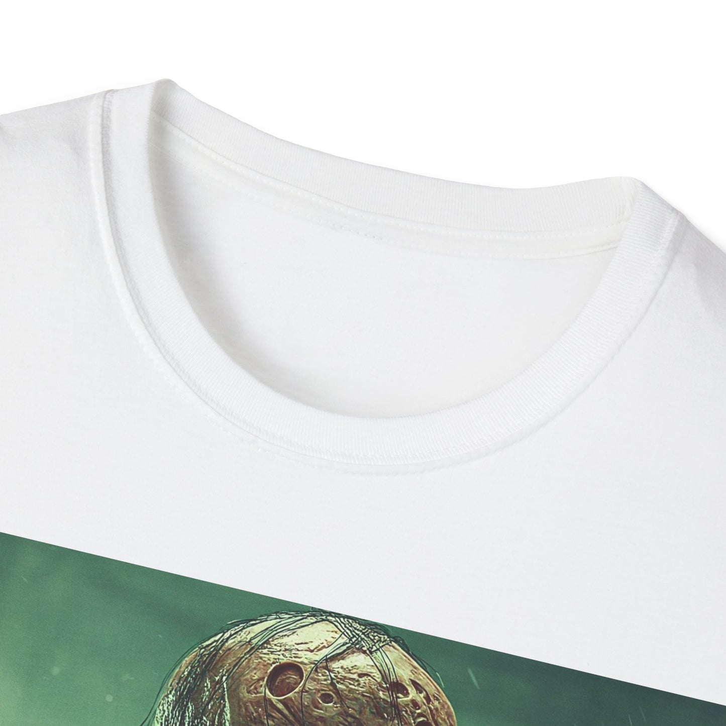 UK - Creepy Skeleton Graphic Unisex Softstyle T-Shirt