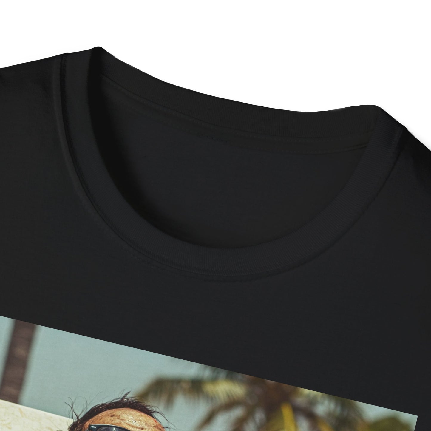 Chill Skeleton Apocalyptic Portrait Tee, bold, decaying zombie graphic