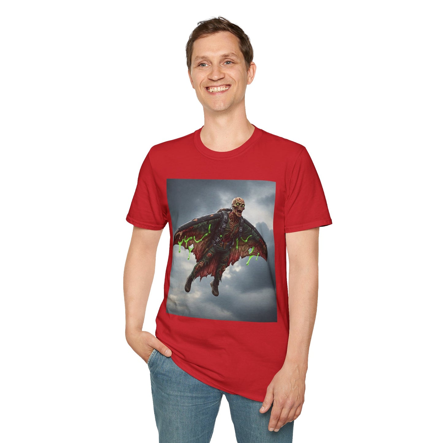 Vintage Horror Mothman Graphic Tee