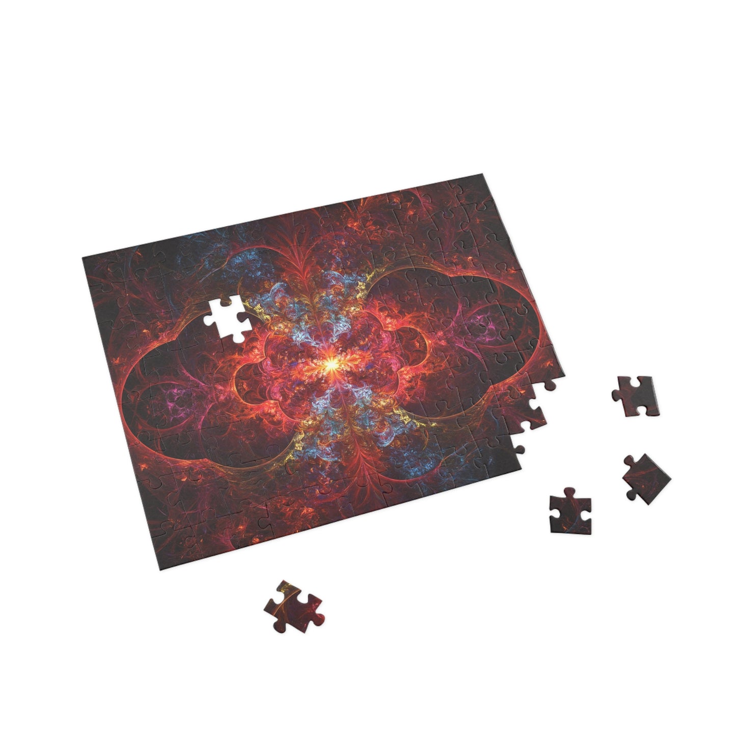 Vibrant Abstract Puzzle - 96/252/500/1000 Piece Jigsaw for Relaxation and Fun