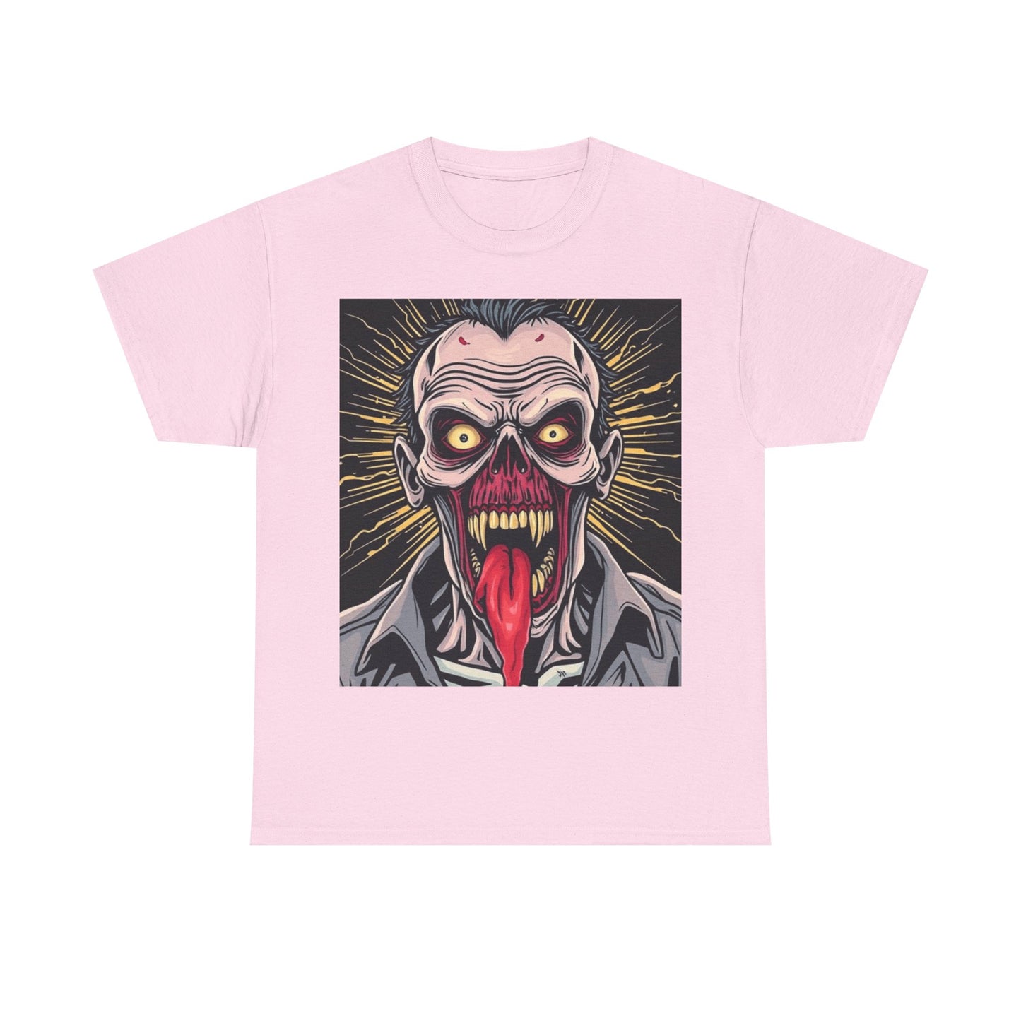 UK - Vintage Horror Graphic Unisex Heavy Cotton Tee