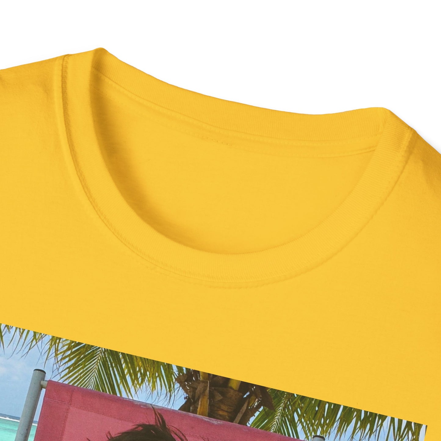 Chill Zombie Unisex Softstyle T-Shirt - Perfect for Beach Days & Halloween