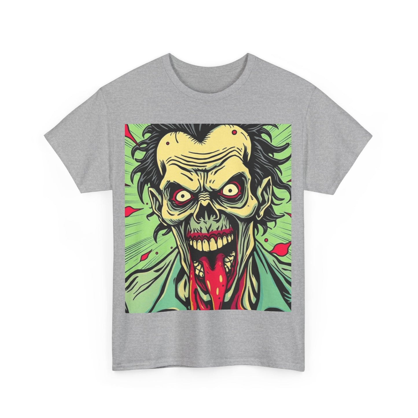 UK - Horror Graphic Tee - Creepy Zombie Design for Halloween