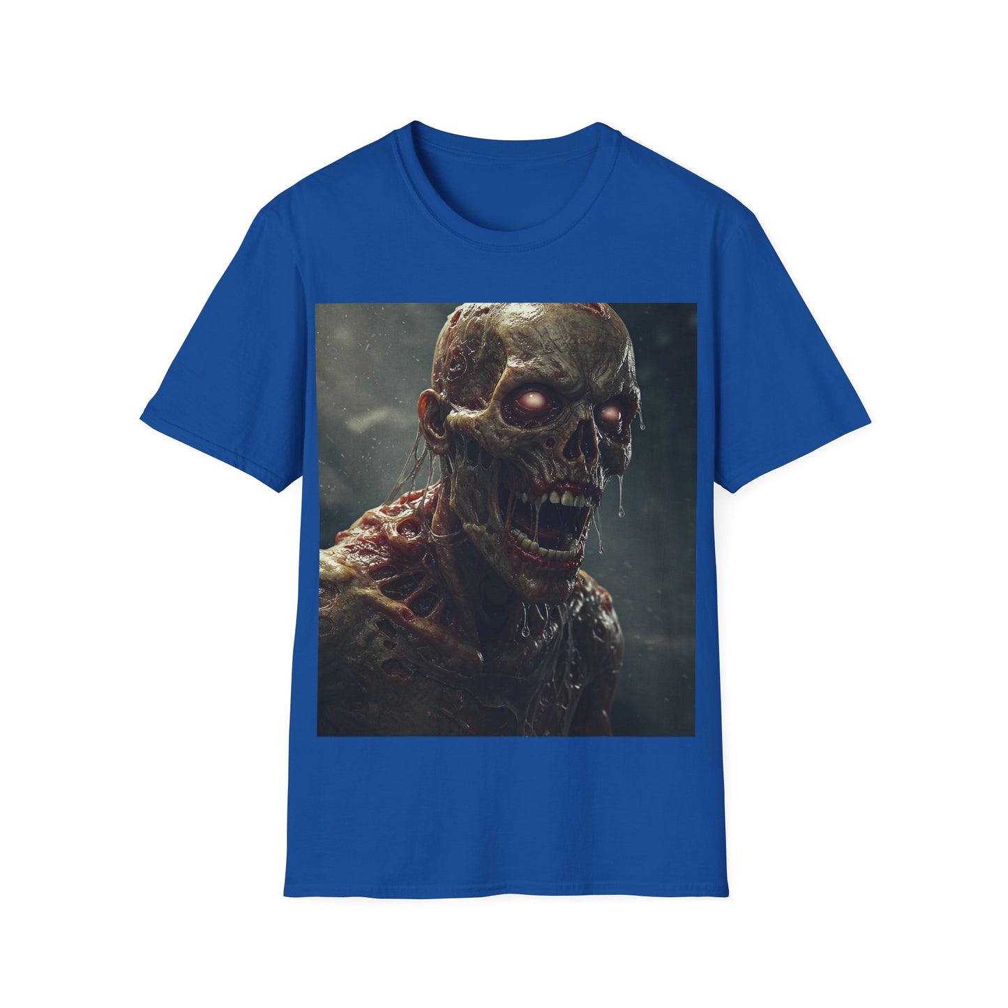 UK - Zombie Graphic Unisex T-Shirt - Perfect for Halloween and Horror Fans
