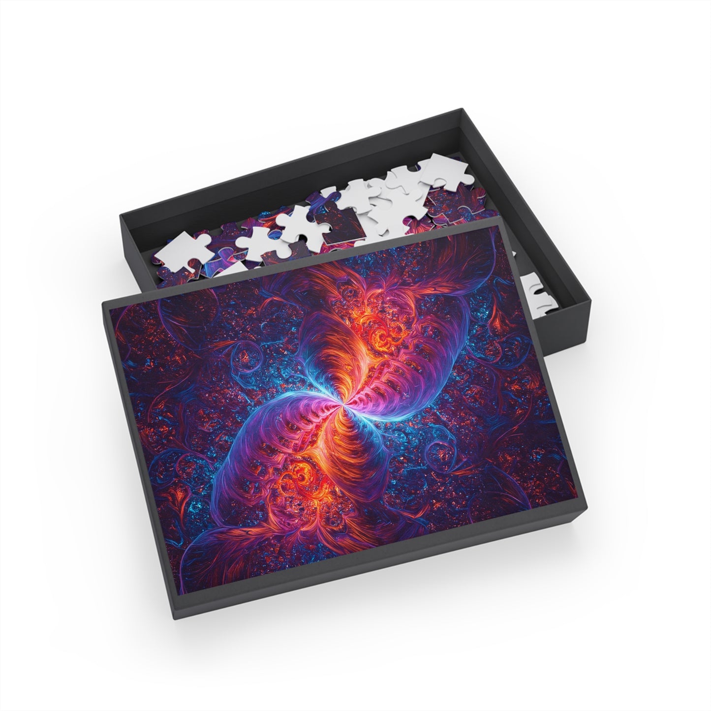 091- Fractal Puzzle (96, 252, 500, 1000-Piece) - Fun Family Activity and Gift