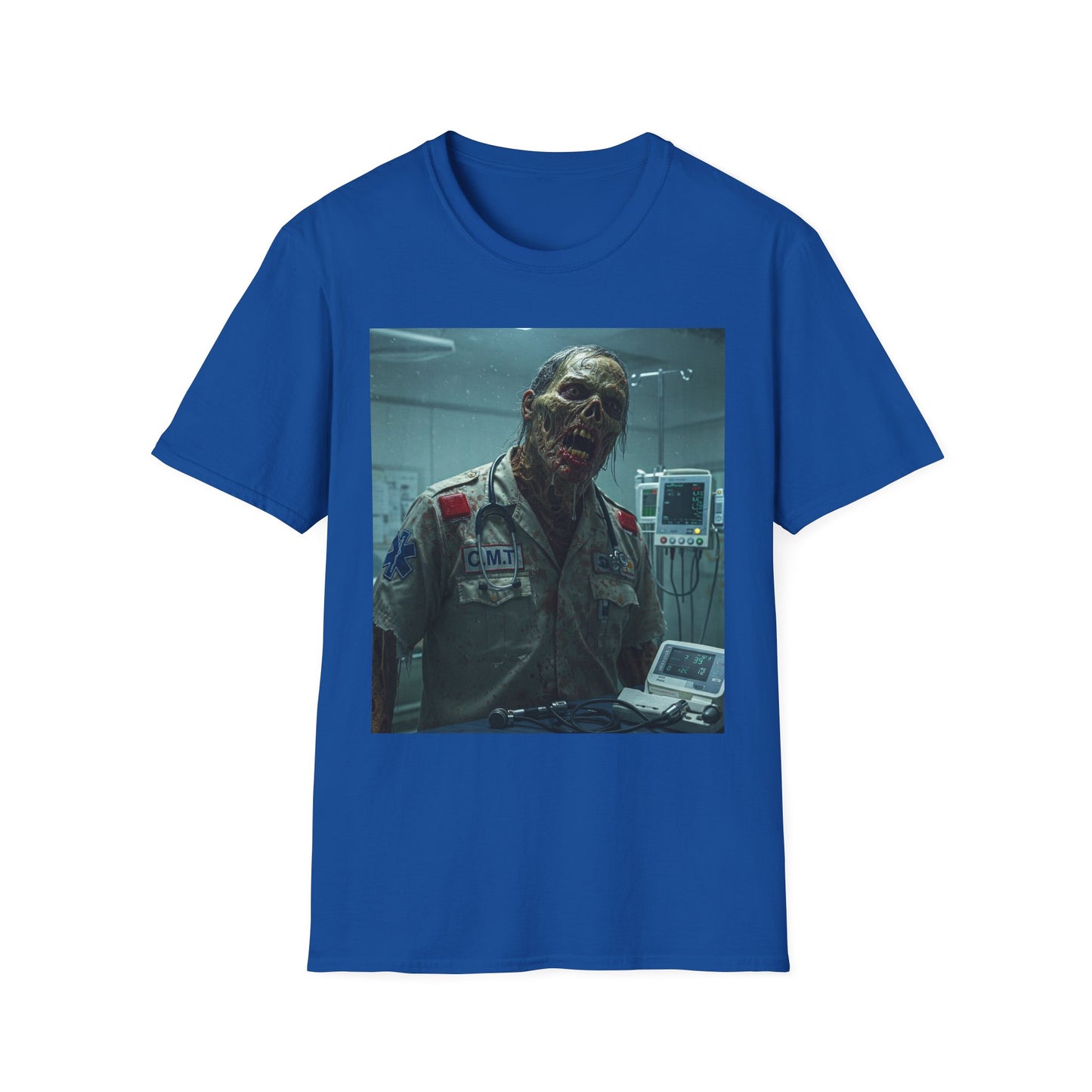 Unisex Horror Graphic T-Shirt - Creepy Zombie Design