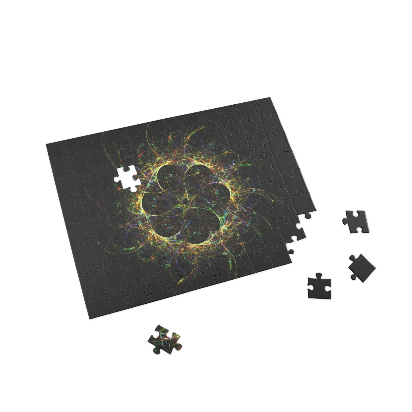 Colorful Abstract Puzzle - 96 to 1000 Pieces - Perfect for Cozy Nights and Family Fun