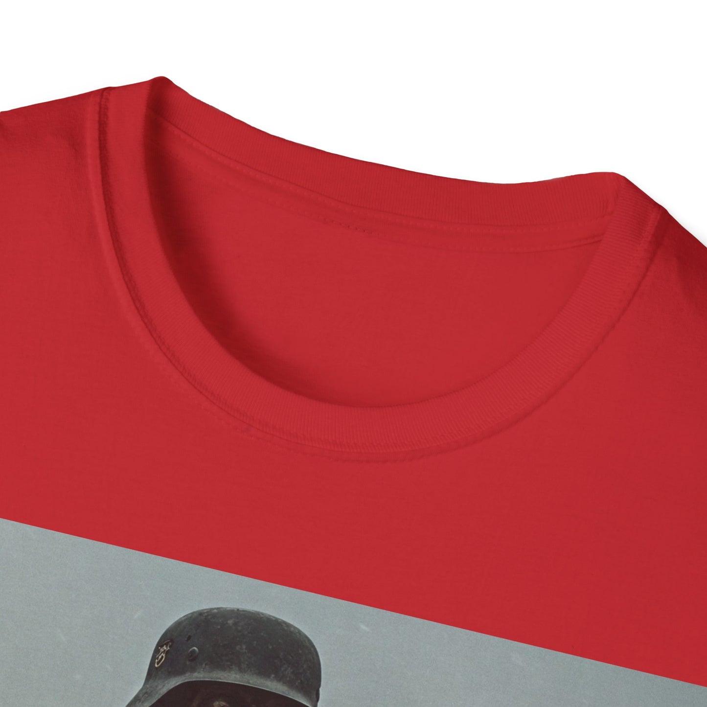 UK - Vintage Soldier Apocalyptic Portrait Tee, bold, decaying zombie graphic