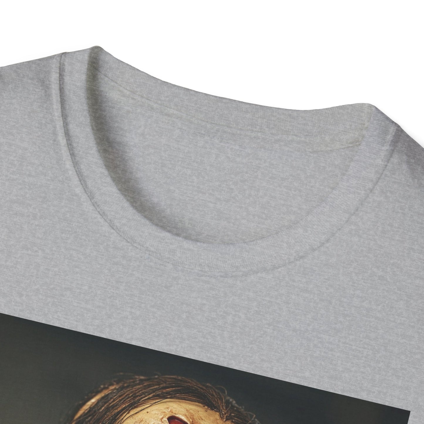 Apocalyptic Portrait Tee, bold, decaying zombie graphic
