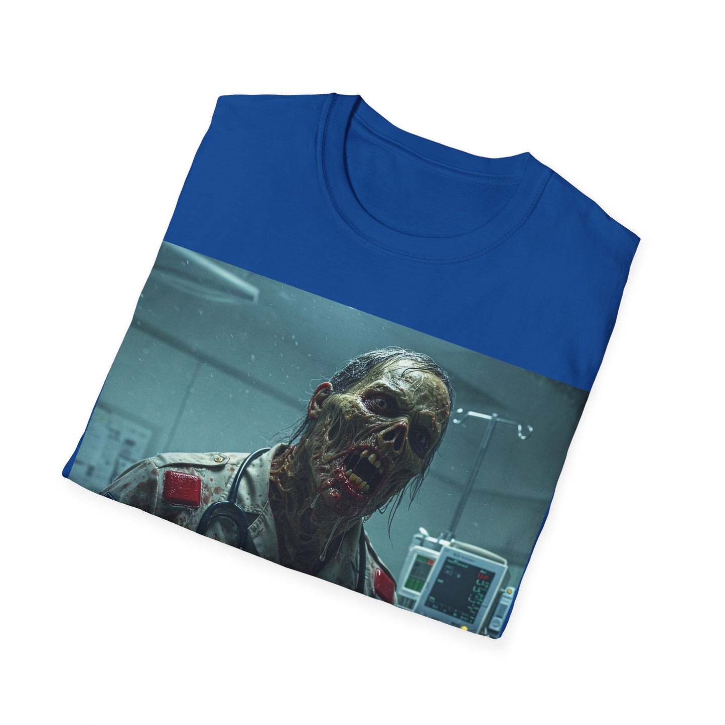 UK - Unisex Horror Graphic T-Shirt - Creepy Zombie Design