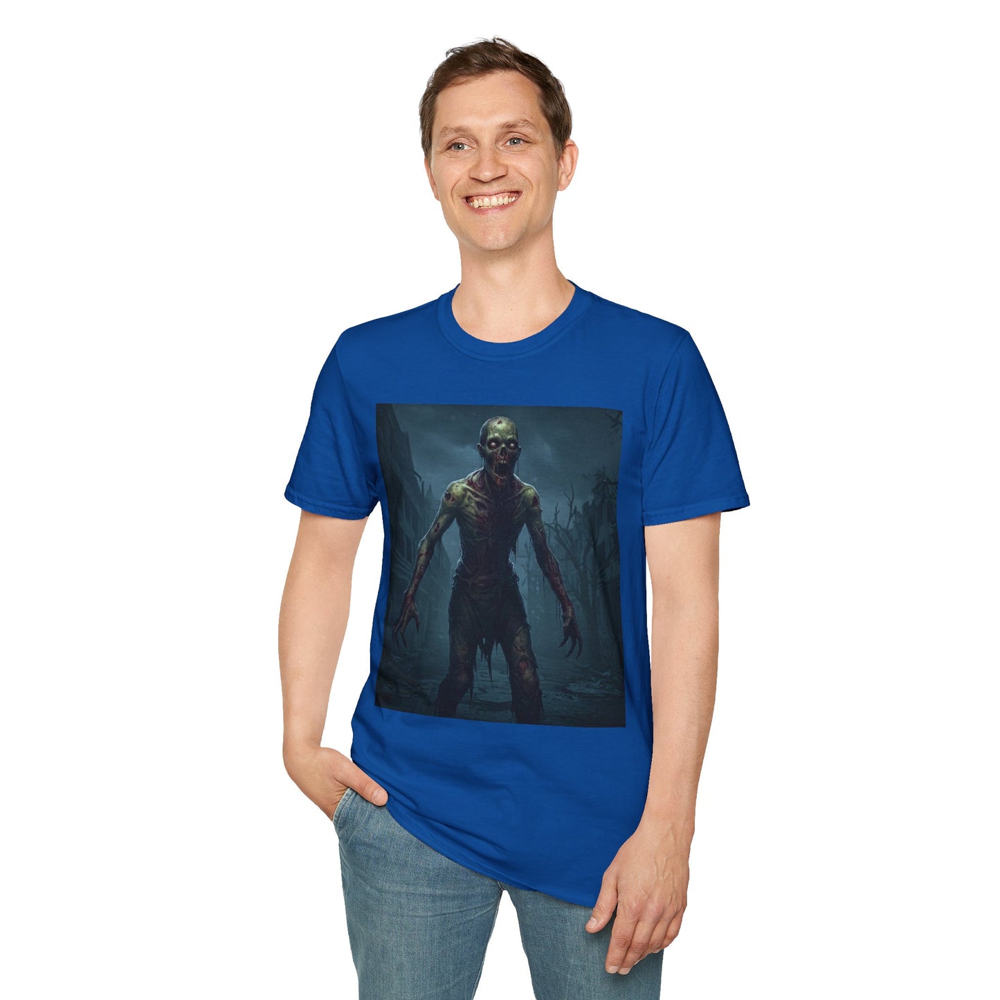 Zombie Apocalypse Unisex Softstyle T-Shirt - Perfect for Horror Lovers