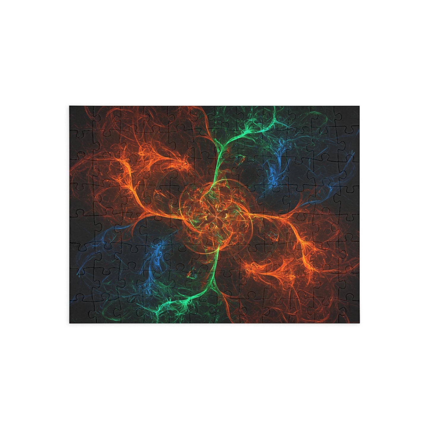 Colorful Fractal Puzzle - 500-Piece Jigsaw for All Ages