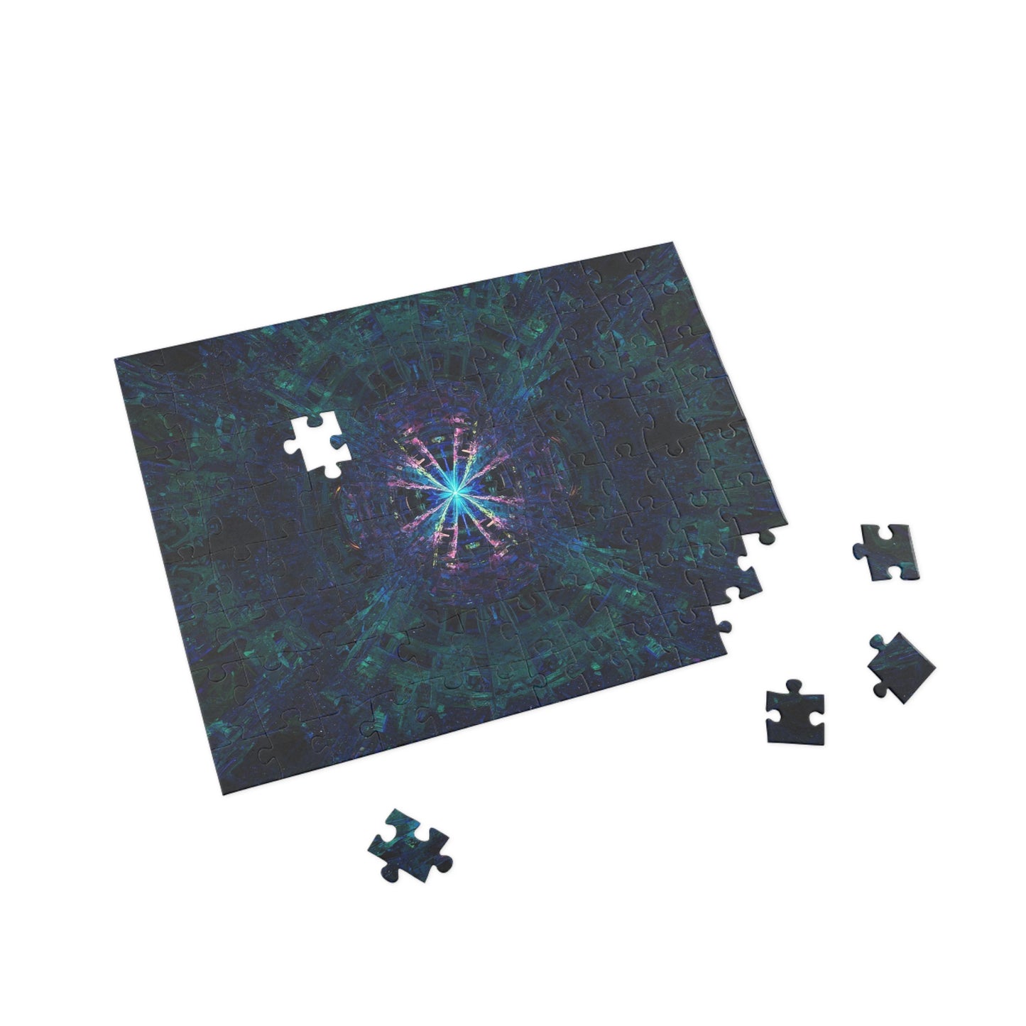 088- Fractal Puzzle (96, 252, 500, 1000-Piece) - Fun Family Activity and Gift