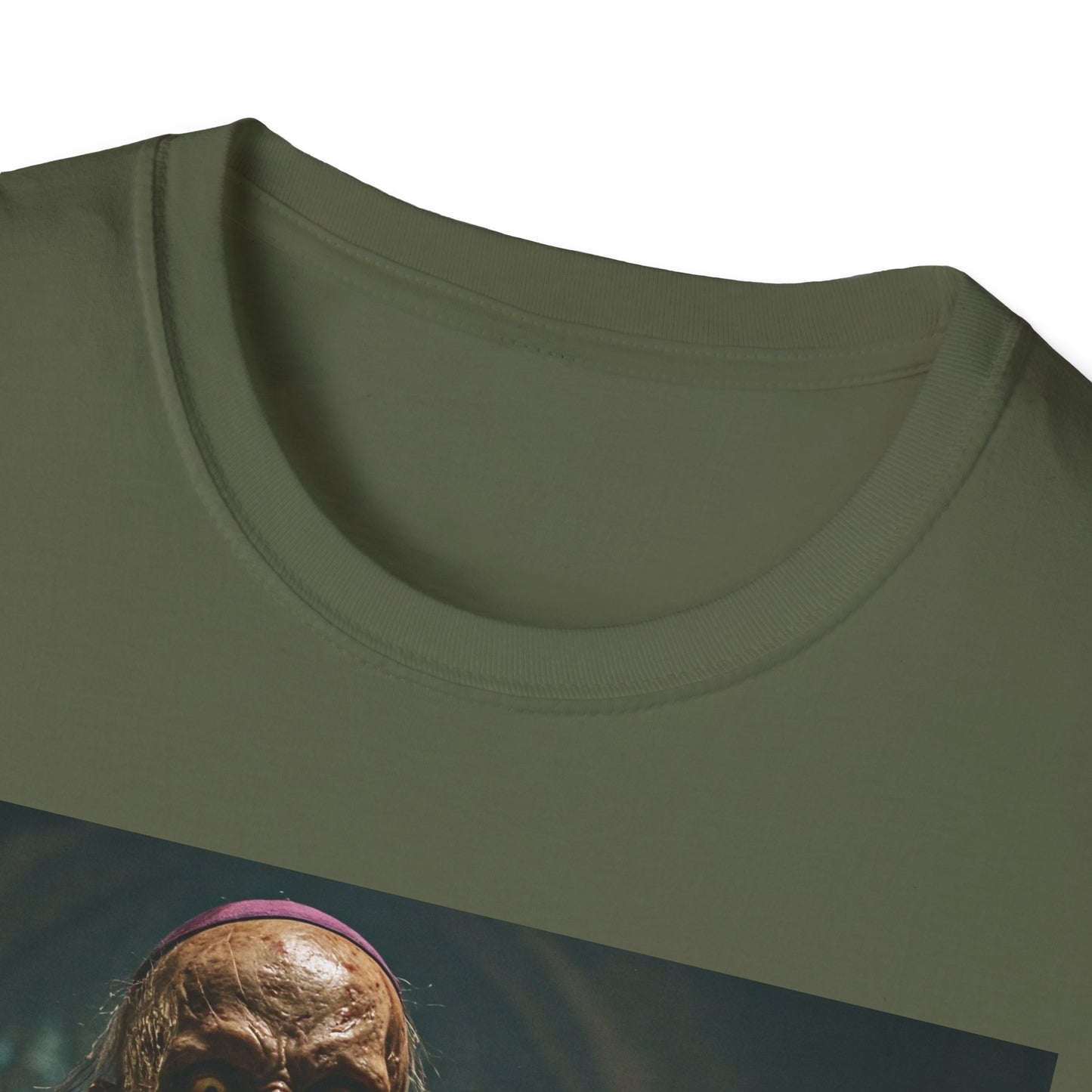 Unisex Horror Graphic T-Shirt - Spooky Skeleton Design
