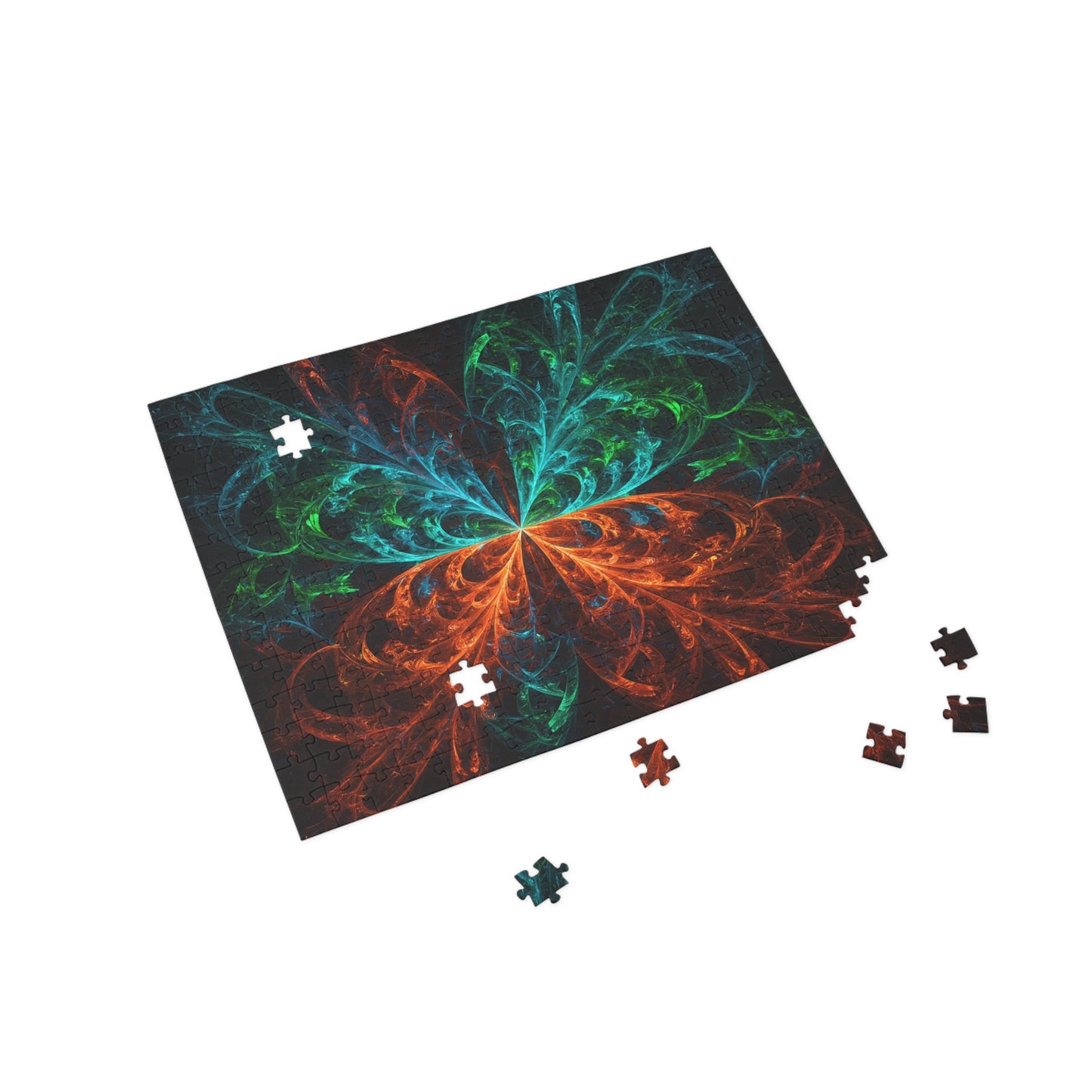 066- Fractal Puzzle (96, 252, 500, 1000-Piece) - Fun Family Activity and Gift