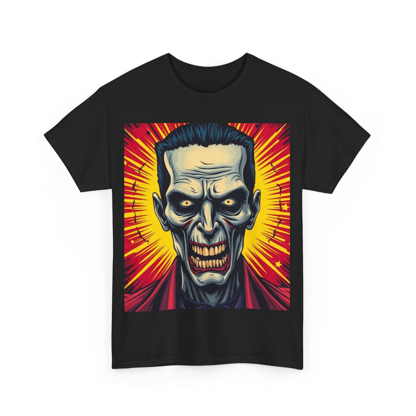 UK - Unisex Heavy Cotton Tee - Vintage Horror Graphic Tee