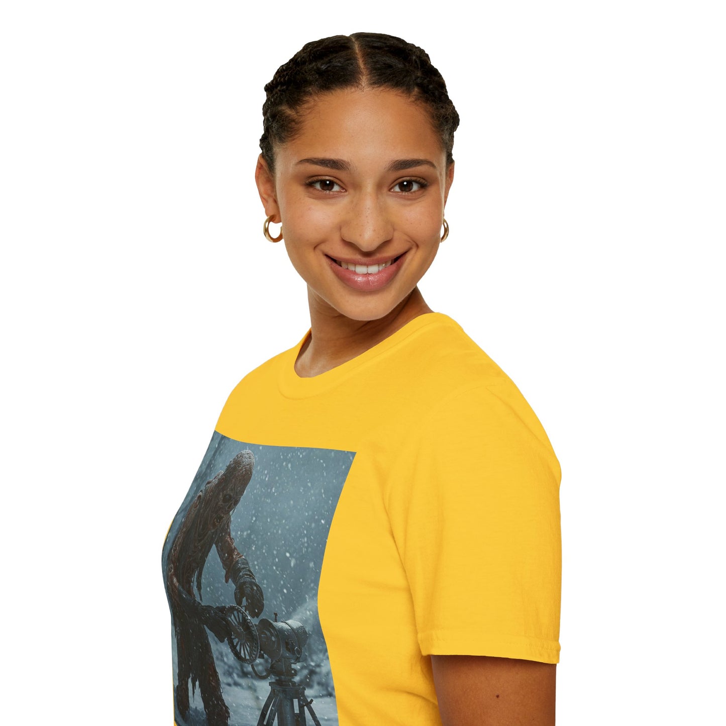 Unisex Softstyle T-Shirt | Snowy Scene Fan Tee