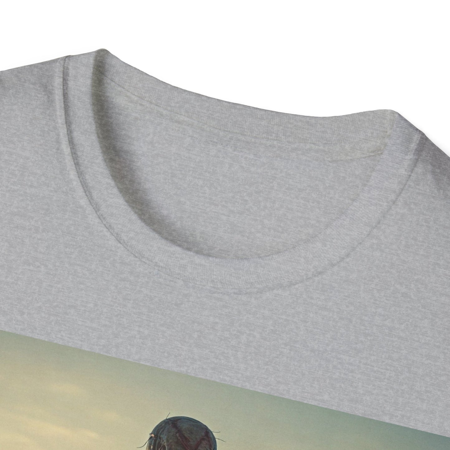 UK - Skateboard Zombie Unisex Softstyle T-Shirt | Casual Graphic Tee for Skaters