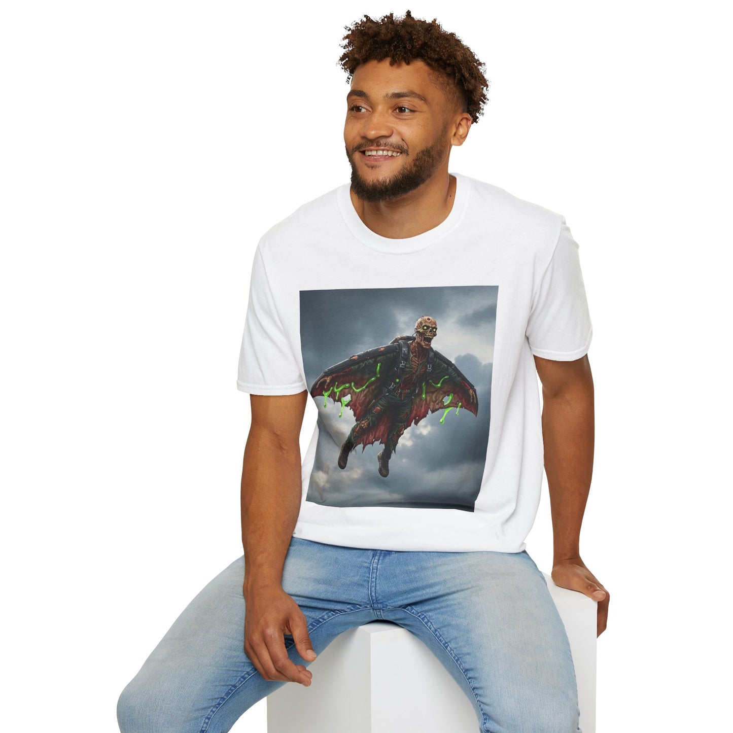 Vintage Horror Mothman Graphic Tee