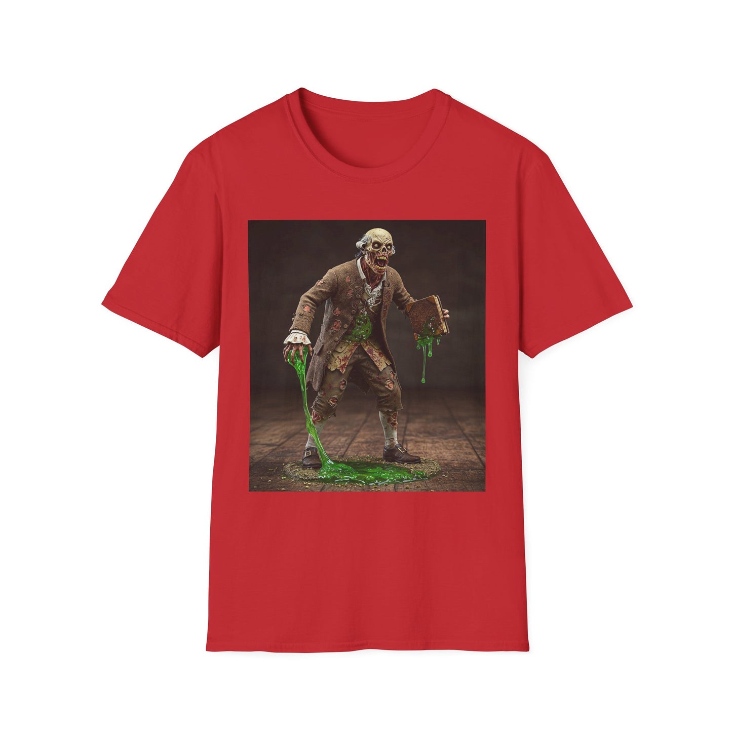 Zombie Science Unisex Softstyle T-Shirt - Spooky Halloween Apparel