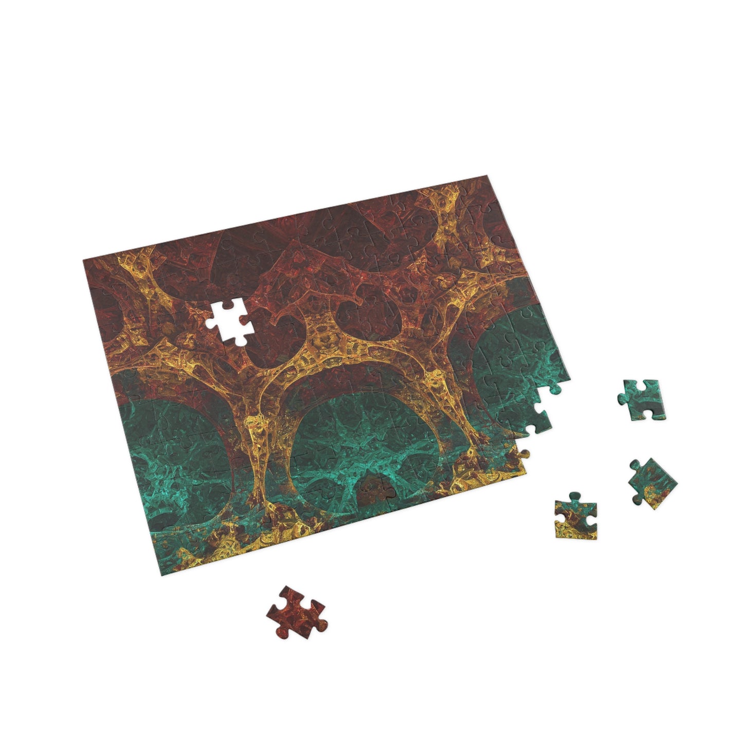 Abstract Fractal Art Puzzle - 96, 252, 500, 1000-Piece Options