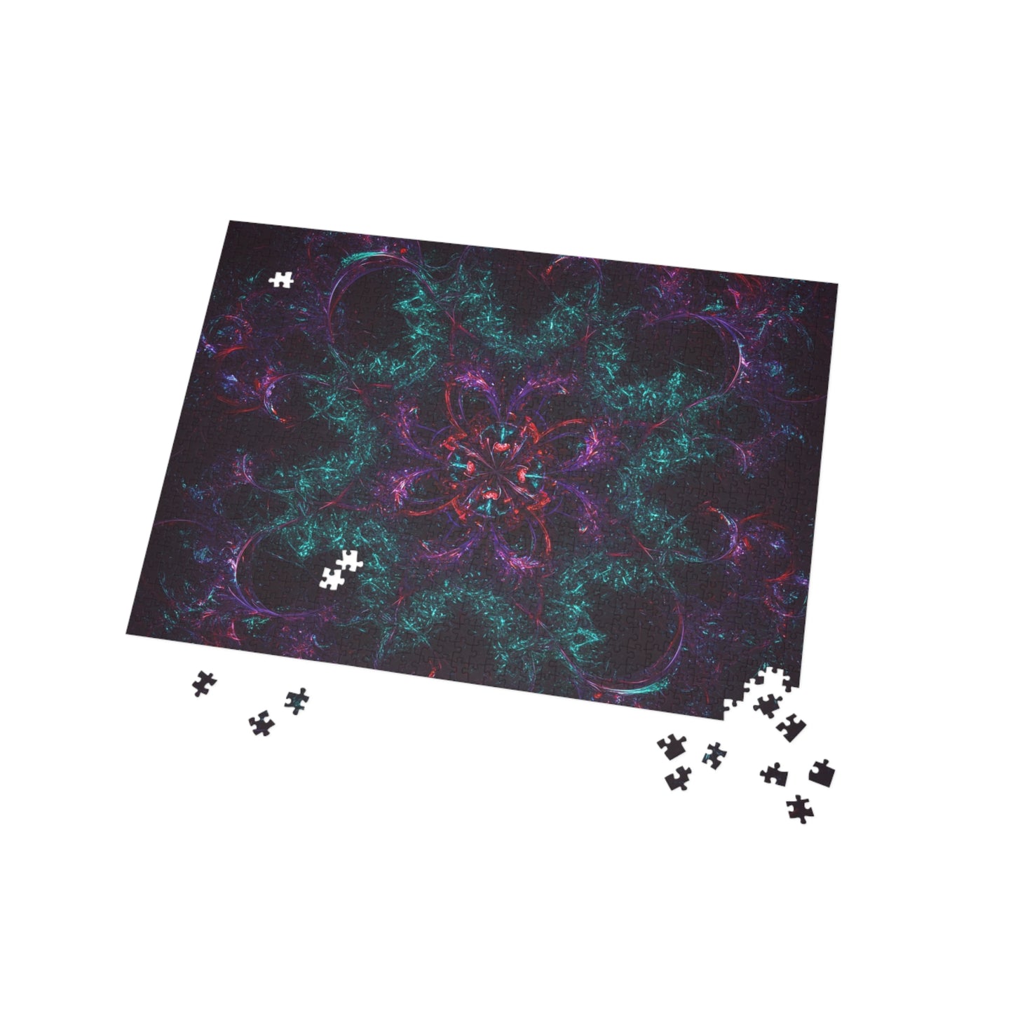 Colorful Mandala Puzzle - 96, 252, 500, 1000-Piece Options