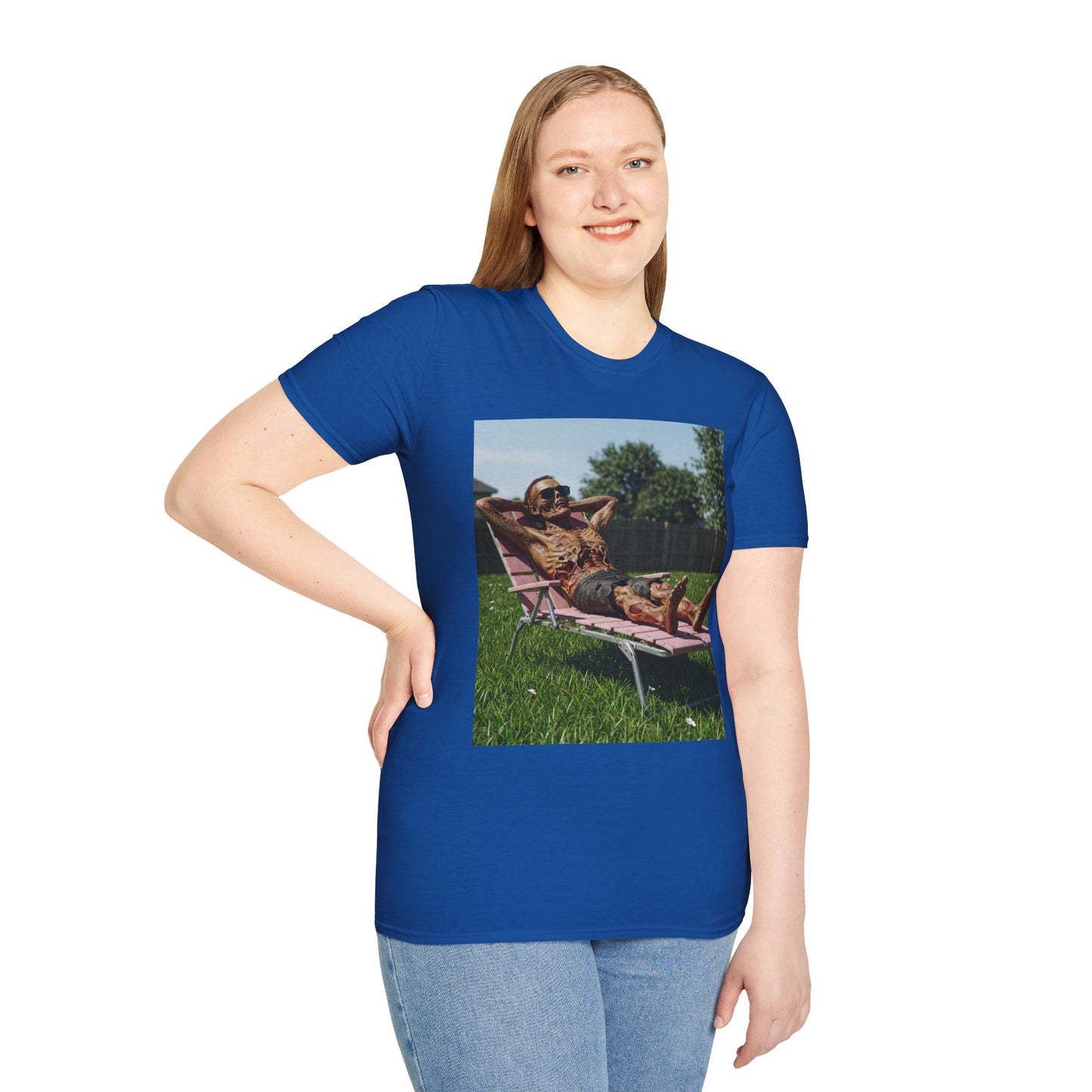 Chill Vibes Unisex Softstyle T-Shirt - Relaxed Summer Graphic Tee
