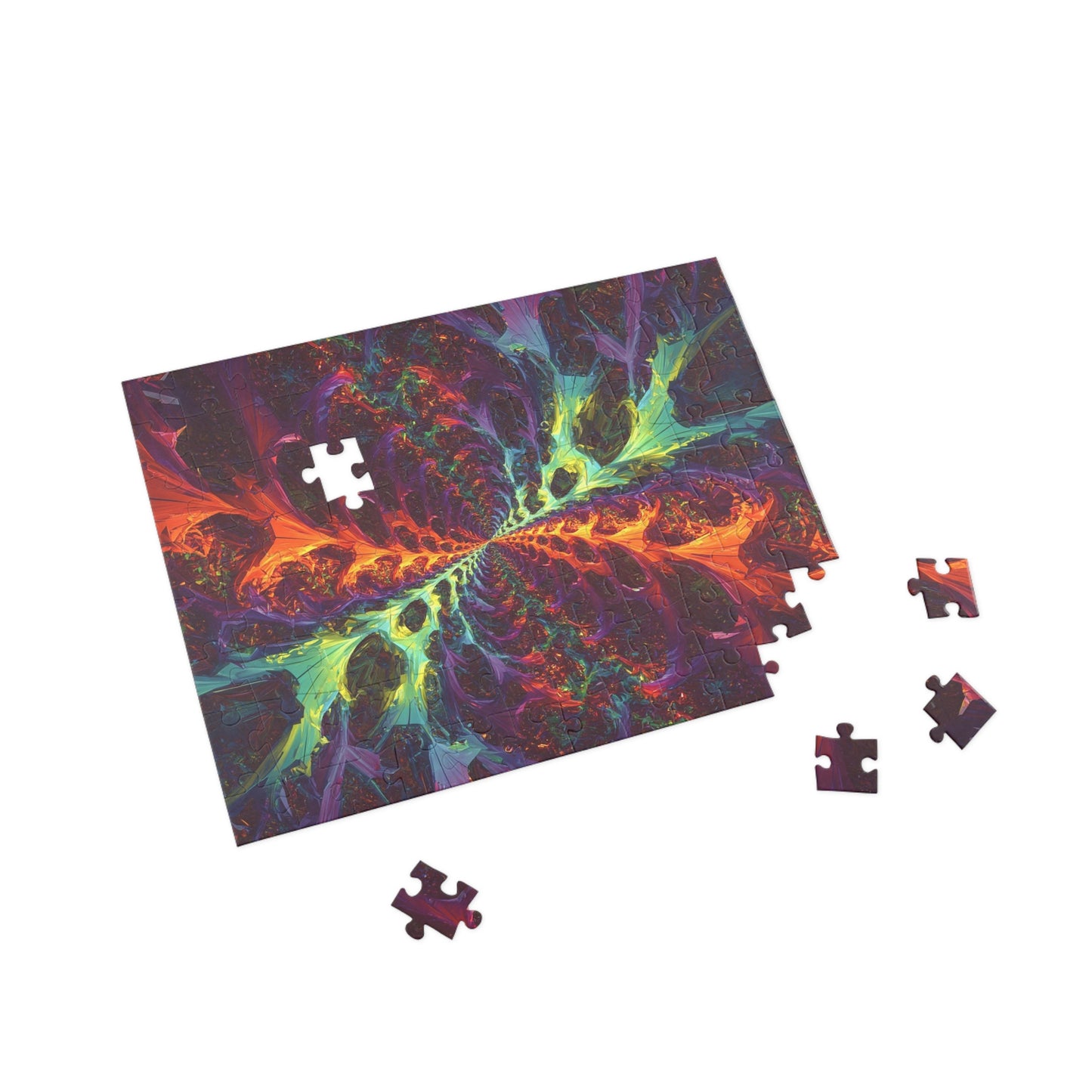 068- Fractal Puzzle (96, 252, 500, 1000-Piece) - Fun Family Activity and Gift