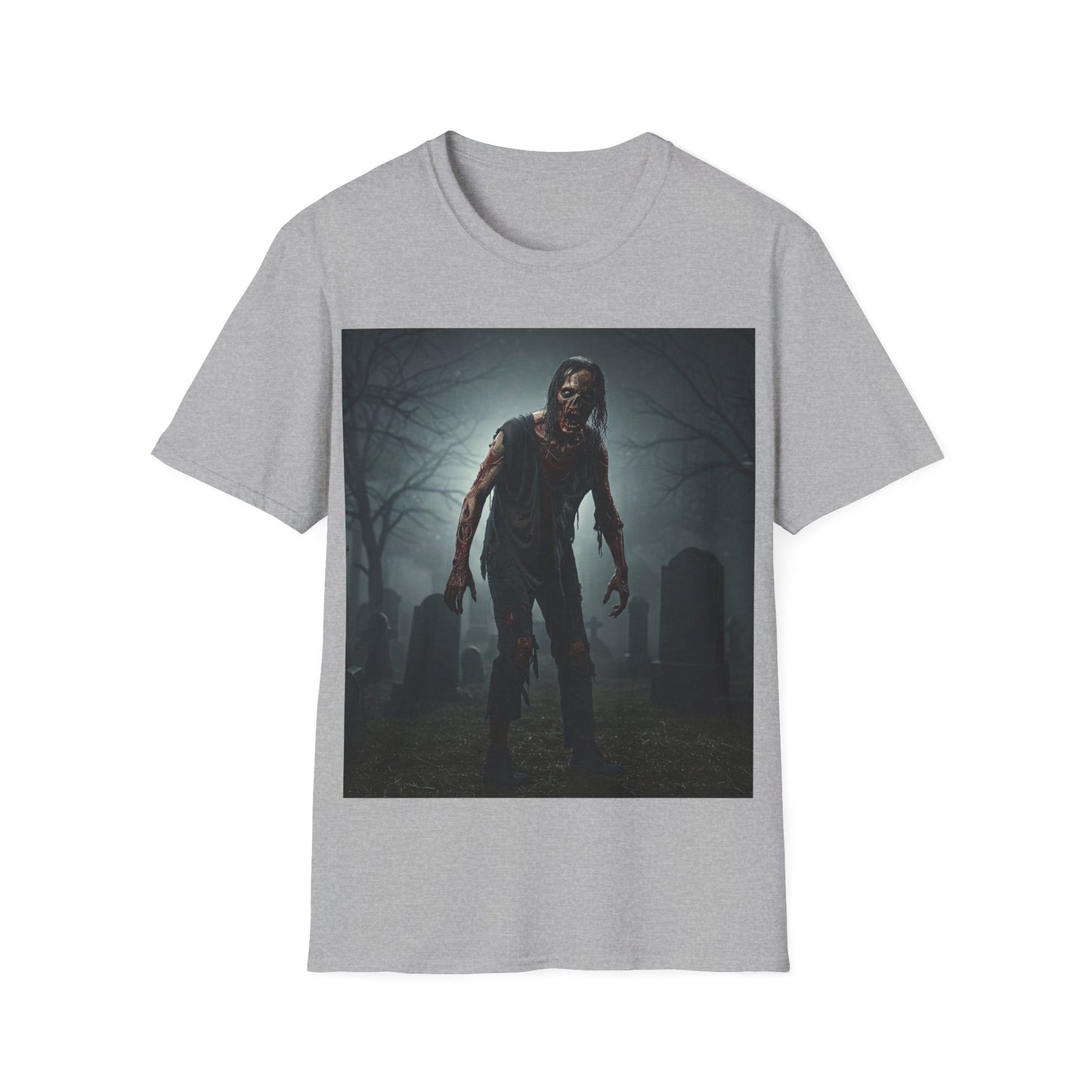 UK - Unisex Softstyle Horror Tee - Perfect for Halloween and Horror Fans
