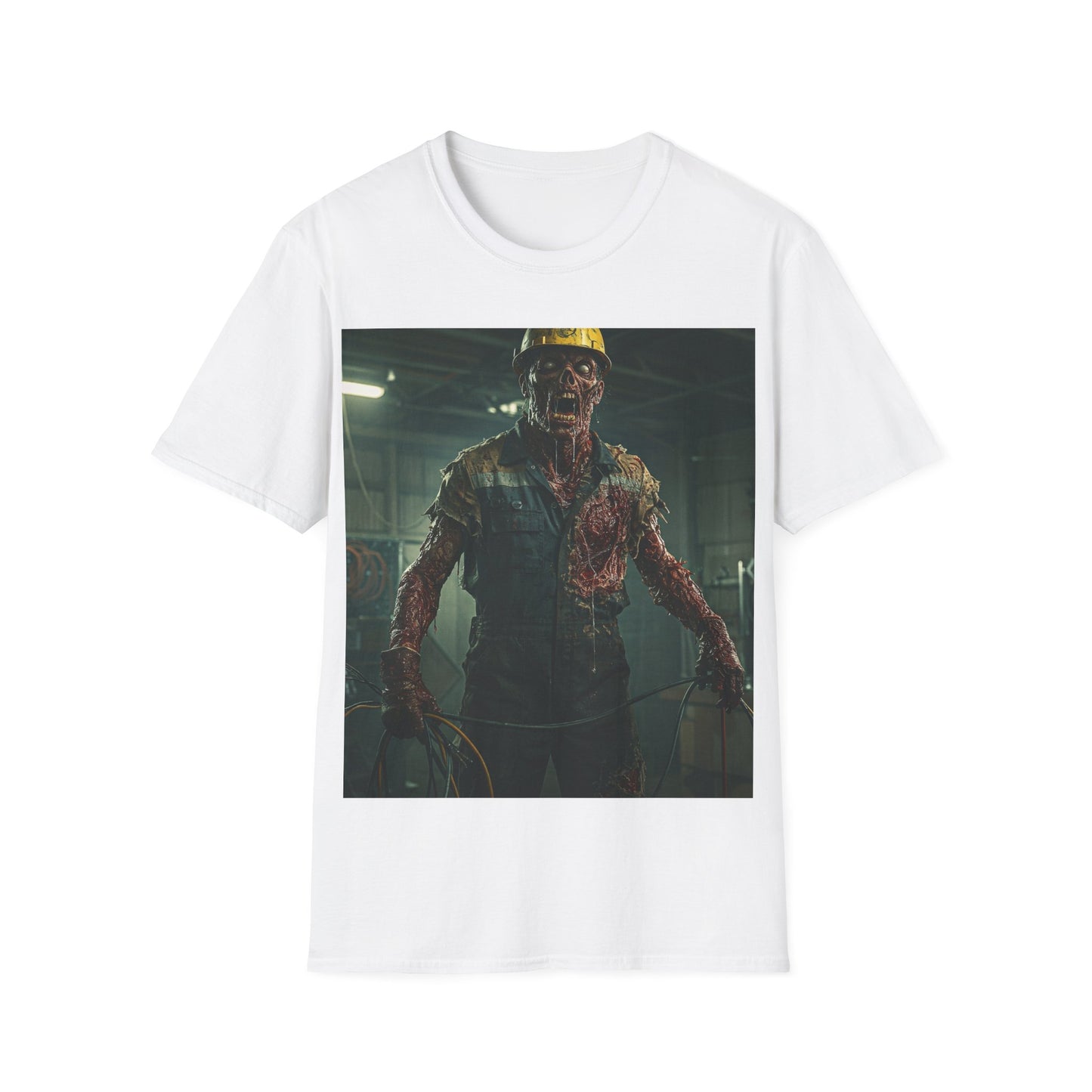 UK - Unisex Horror Graphic T-Shirt - Vintage Monster Design