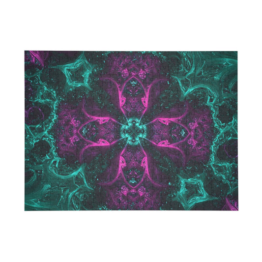 Vibrant Mandala Puzzle - 96, 252, 500, 1000-Piece Options for Mindful Fun and Relaxation