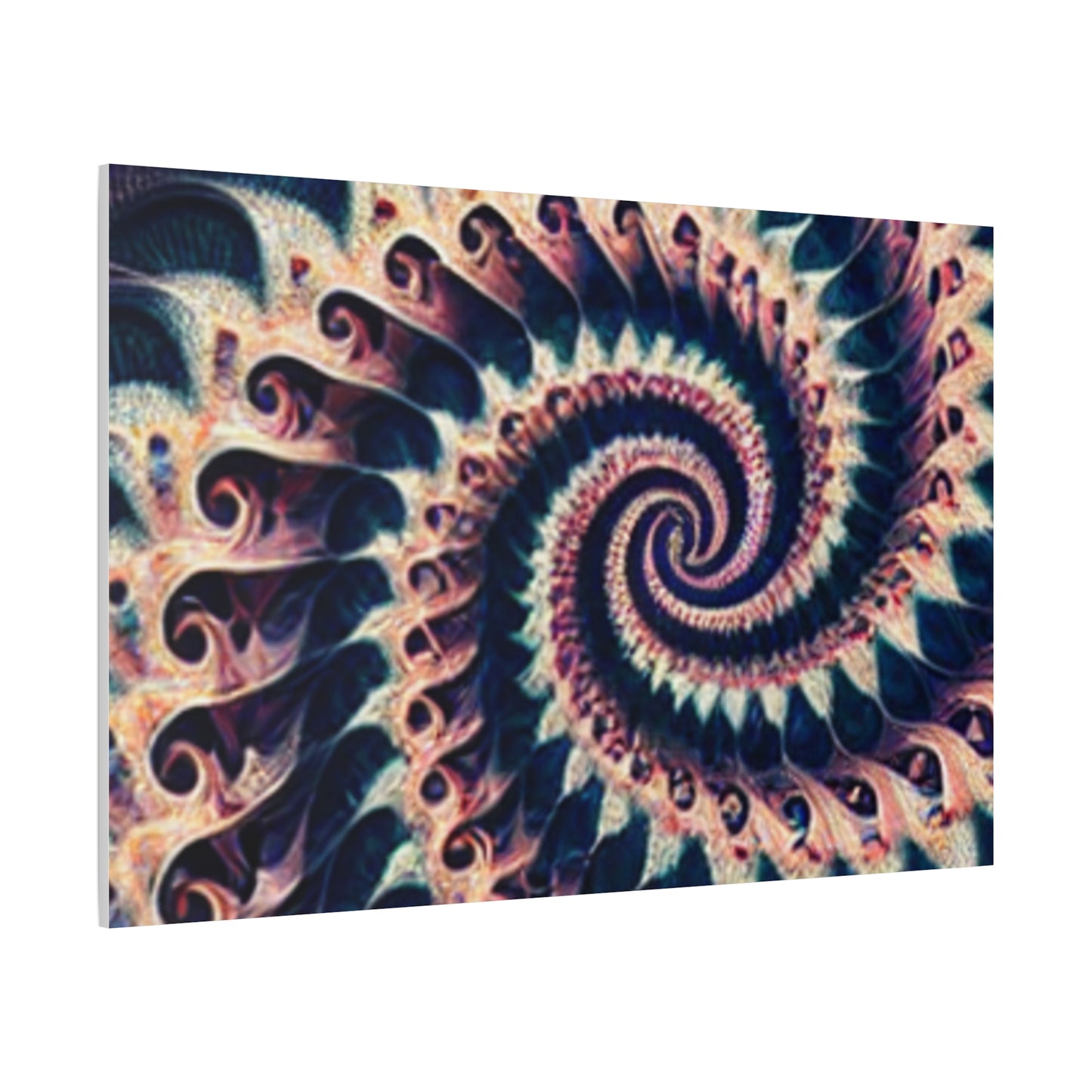 Abstract Spiral Art Canvas Print - Modern Home Decor for Art Lovers