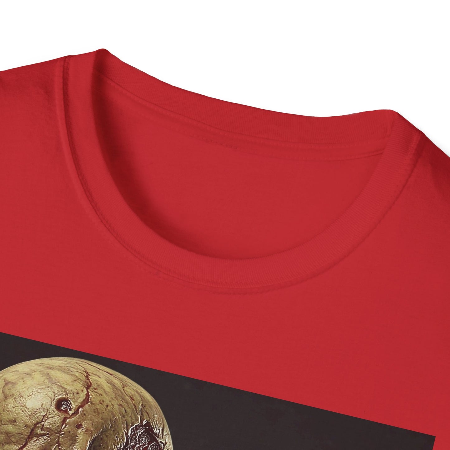 Apocalyptic Portrait Tee, bold, decaying zombie graphic