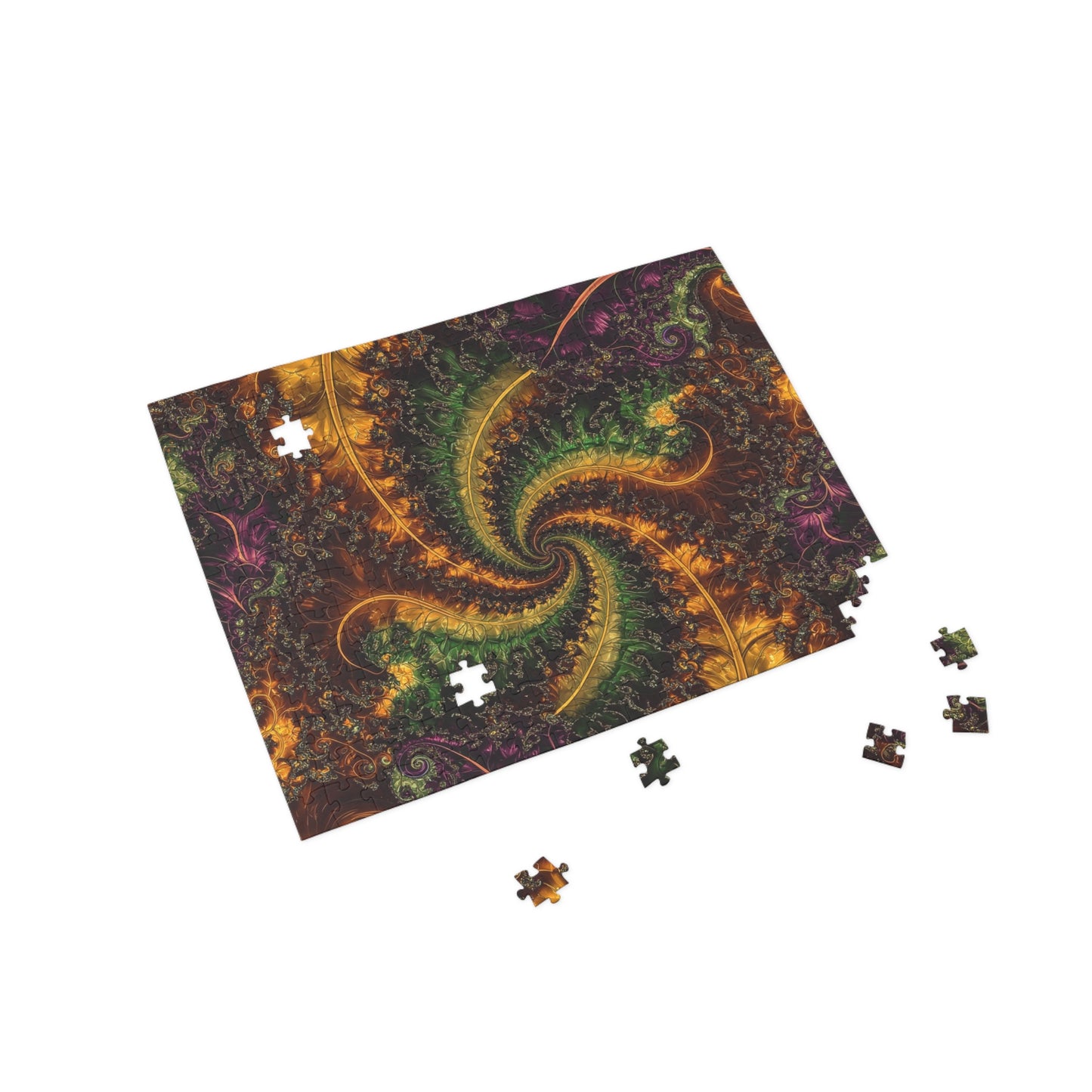 030 - Fractal Puzzle (96, 252, 500, 1000-Piece) - Fun Family Activity and Gift