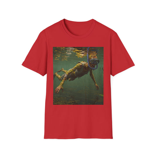Underwater Explorer Unisex Softstyle T-Shirt - Nature Lover Graphic Tee