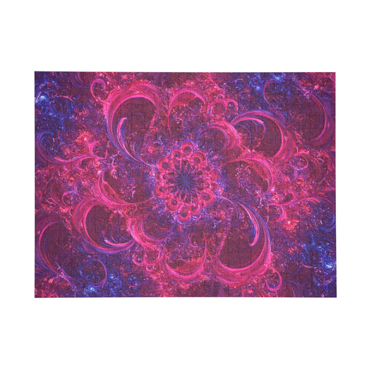 Vibrant Floral Puzzle (500-Piece) - Perfect for Family Game Night & Gifts