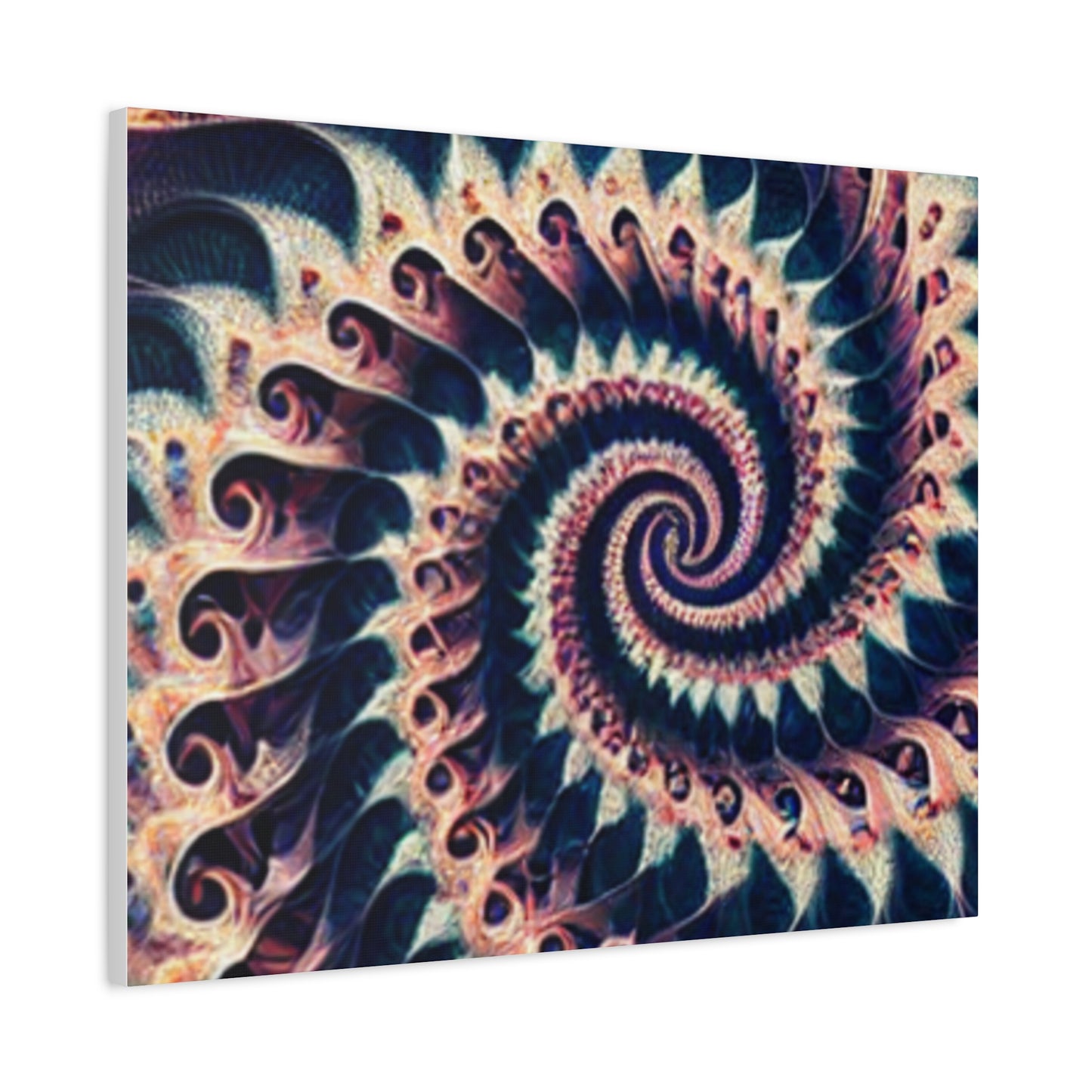 Abstract Spiral Art Canvas Print - Modern Home Decor for Art Lovers