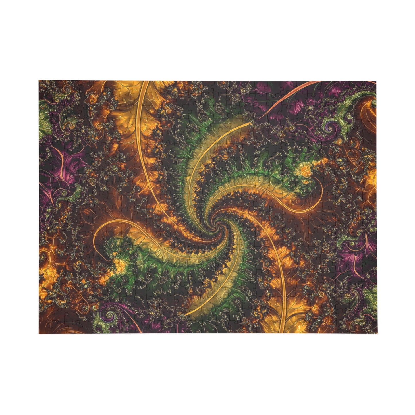 030 - Fractal Puzzle (96, 252, 500, 1000-Piece) - Fun Family Activity and Gift