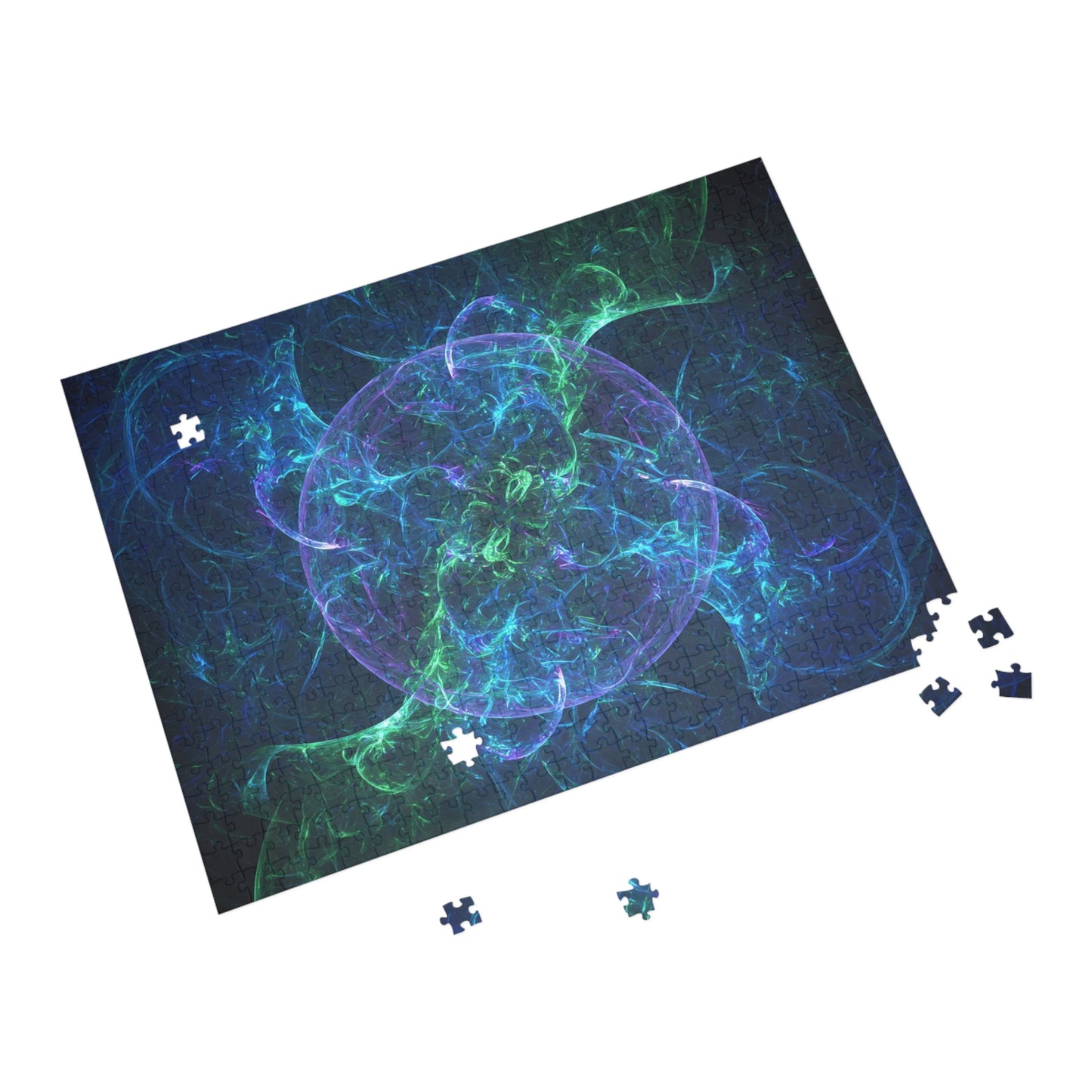 077- Fractal Puzzle (96, 252, 500, 1000-Piece) - Fun Family Activity and Gift