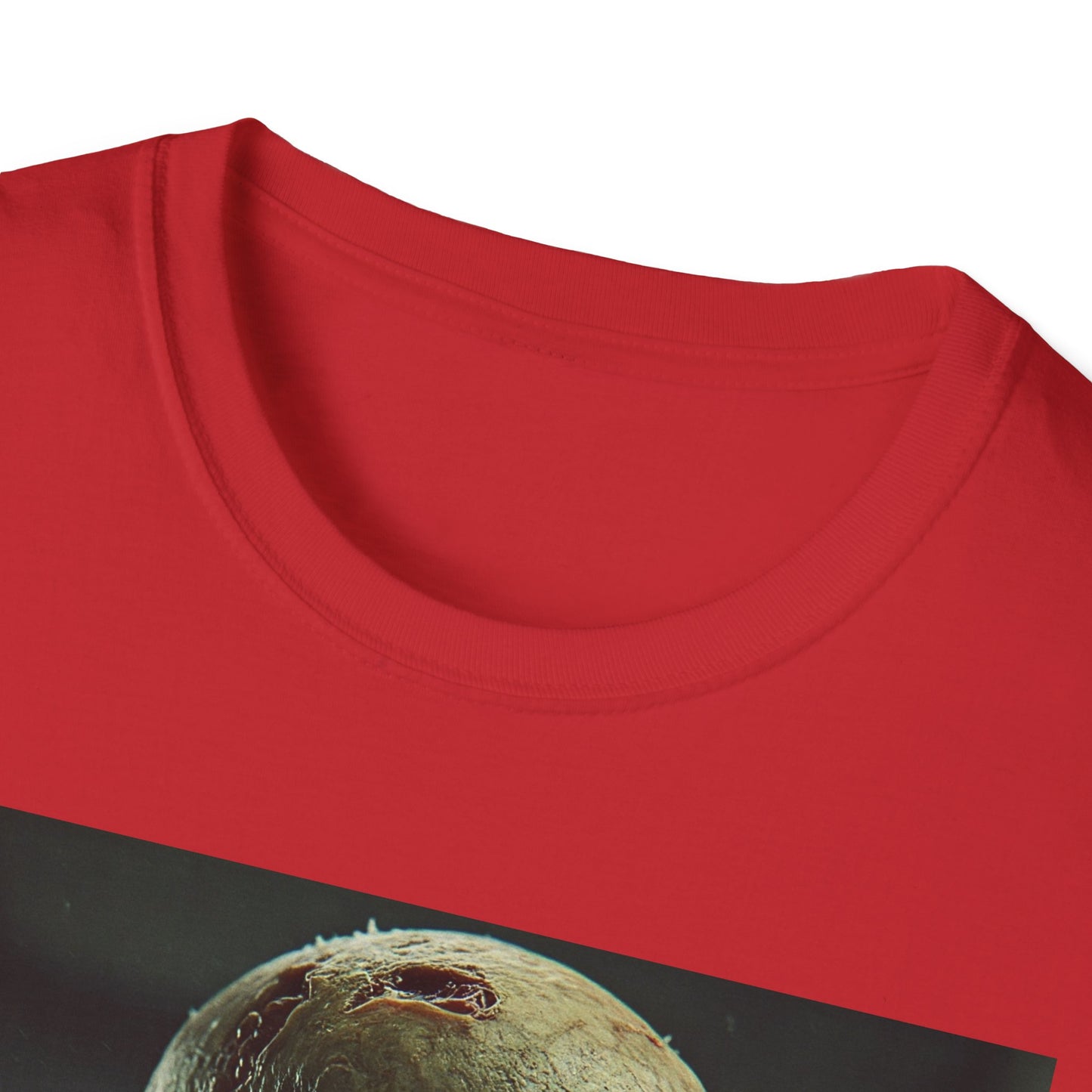 Apocalyptic Portrait Tee, bold, decaying zombie graphic