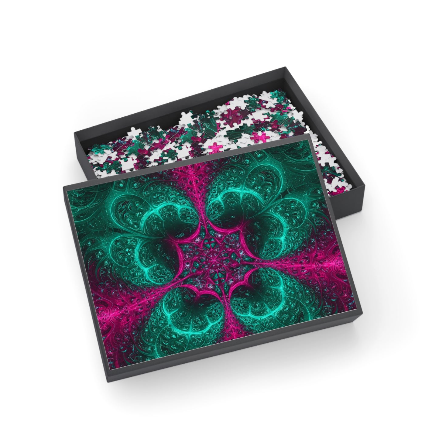 041 - Fractal Puzzle (96, 252, 500, 1000-Piece) - Fun Family Activity and Gift
