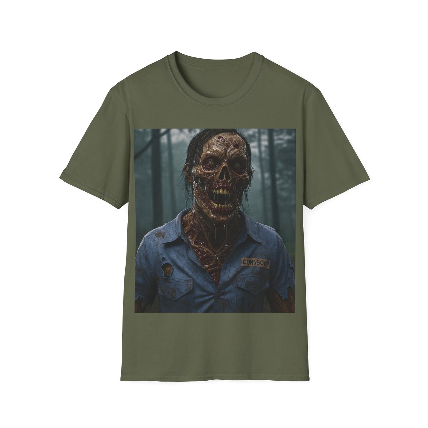 UK - Halloween Horror Graphic Unisex T-Shirt - Spooky Skull Design
