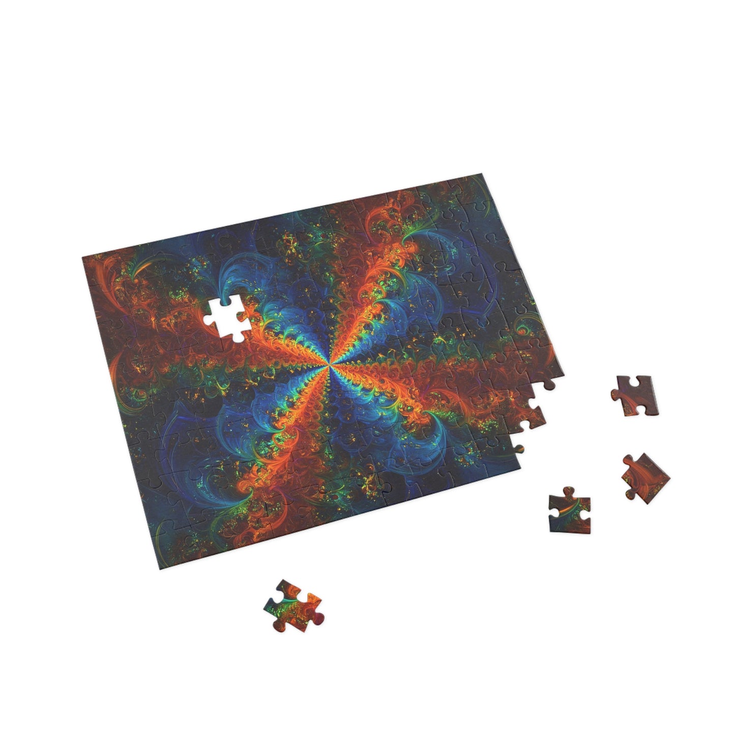 008 - Fractal Puzzle (96, 252, 500, 1000-Piece) - Fun Family Activity and Gift
