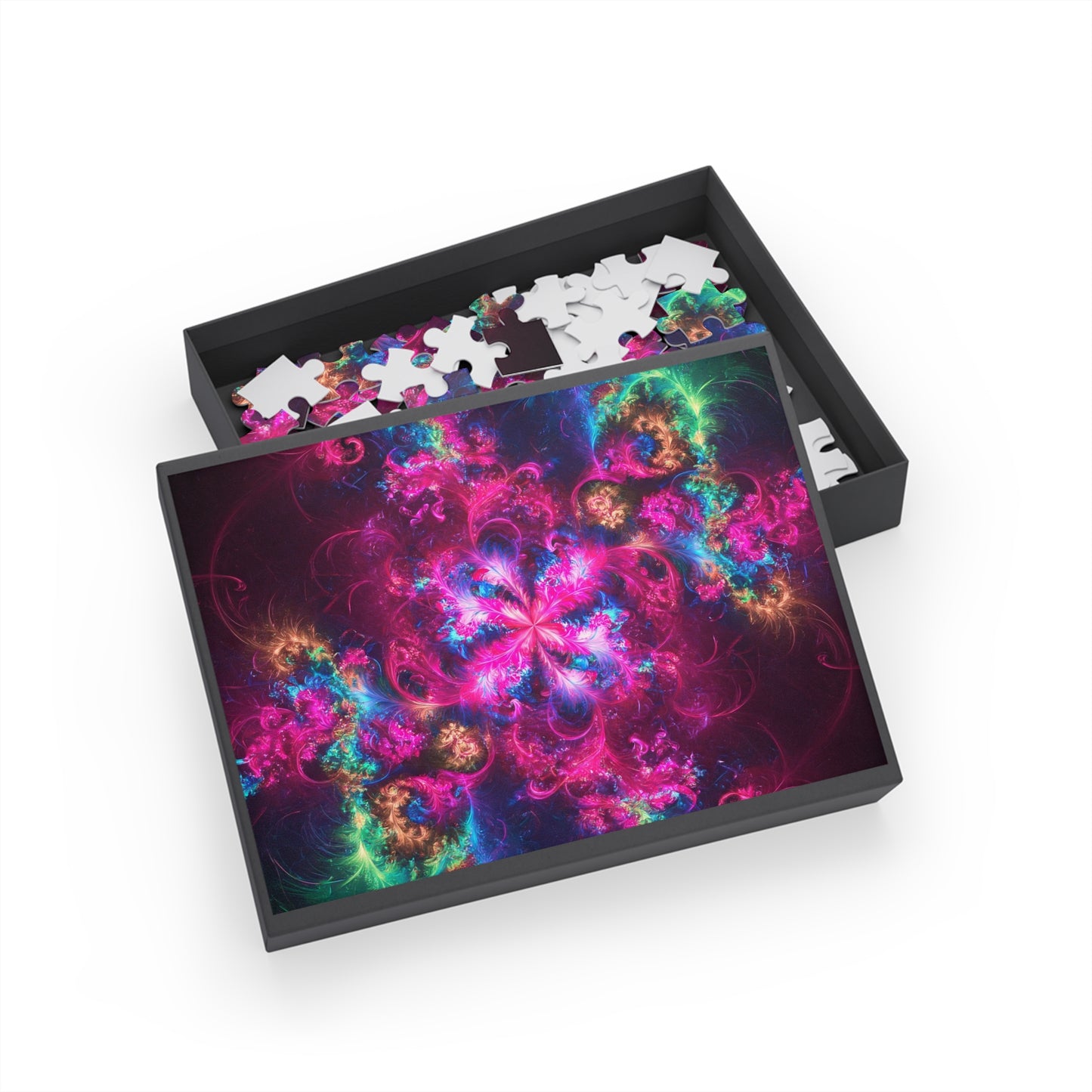040 - Fractal Puzzle (96, 252, 500, 1000-Piece) - Fun Family Activity and Gift
