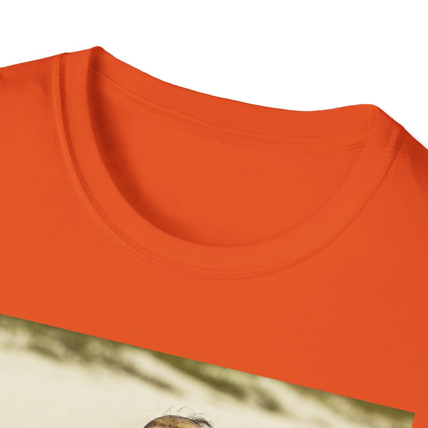 Chillin' Skeleton Unisex Softstyle T-Shirt - Perfect for Halloween & Casual Wear