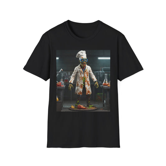 Zombie Chef Unisex Softstyle T-Shirt - Fun Halloween Casualwear