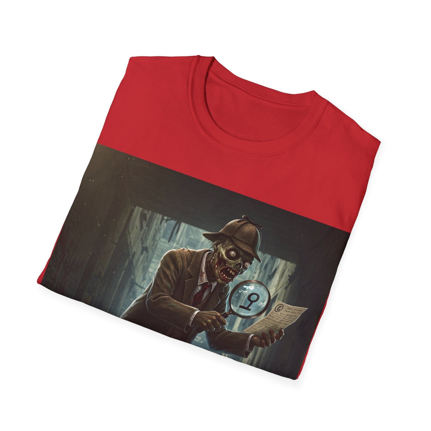 UK - Mystery Hunter Unisex Softstyle T-Shirt - Cool Graphic Tee for Curious Minds